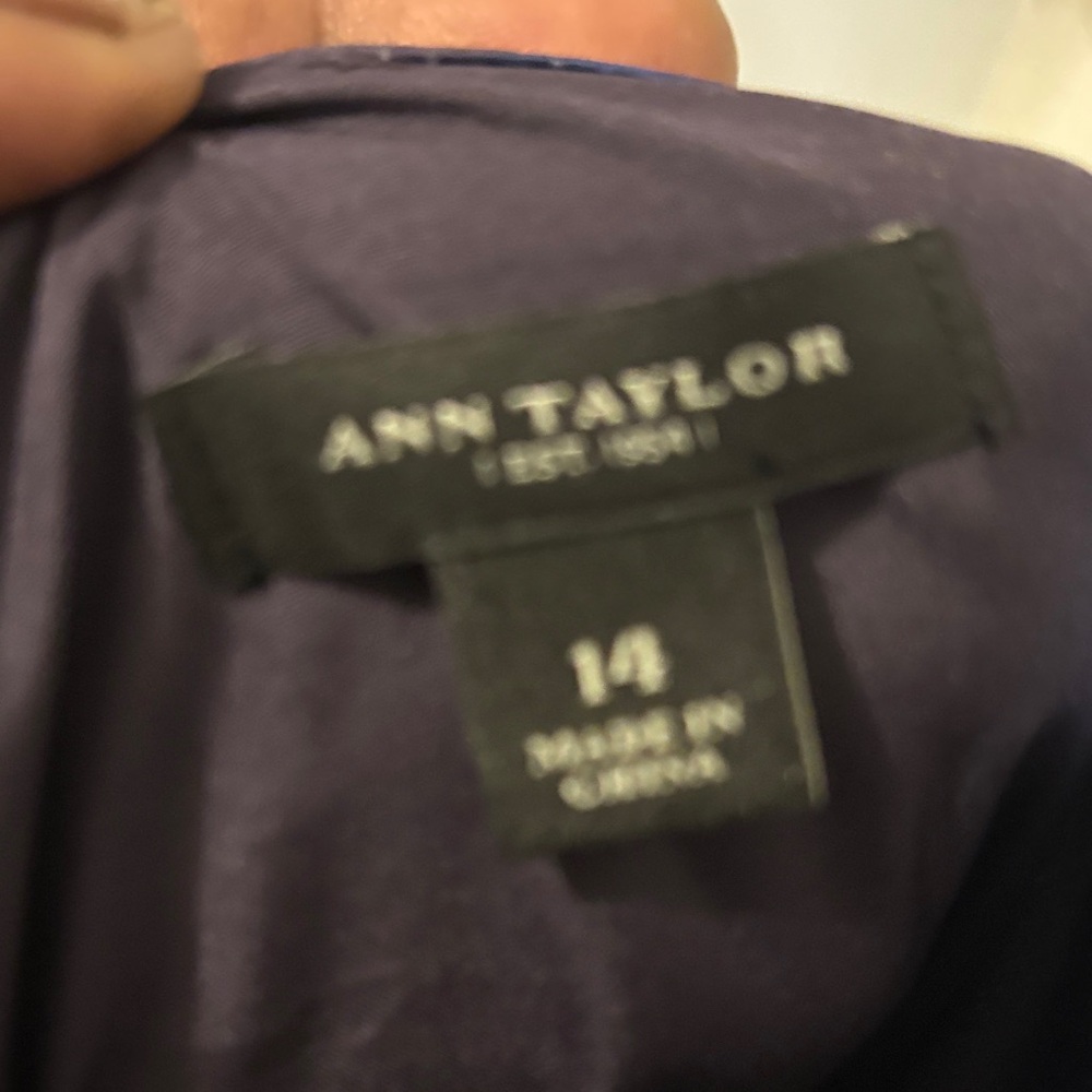 Ann Taylor Blue and White Maxi Dress -NWOT - Picture 6 of 7
